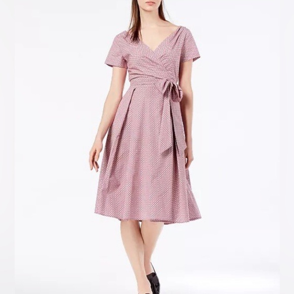 Max Mara Weekend Amaca Cotton Wrap Dress | Size 10